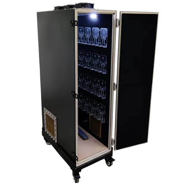 LBX6200 SHIELDED TEST ENCLOSURE FOR MOBILE PHONE TESTING - LabiFix RF Shield Box, front view