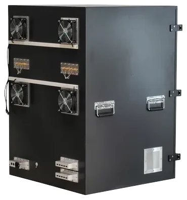 LBX6240 AUTOMATED PRODUCTION LINE CALIBRATION - LabiFix RF Shield Box, rear view