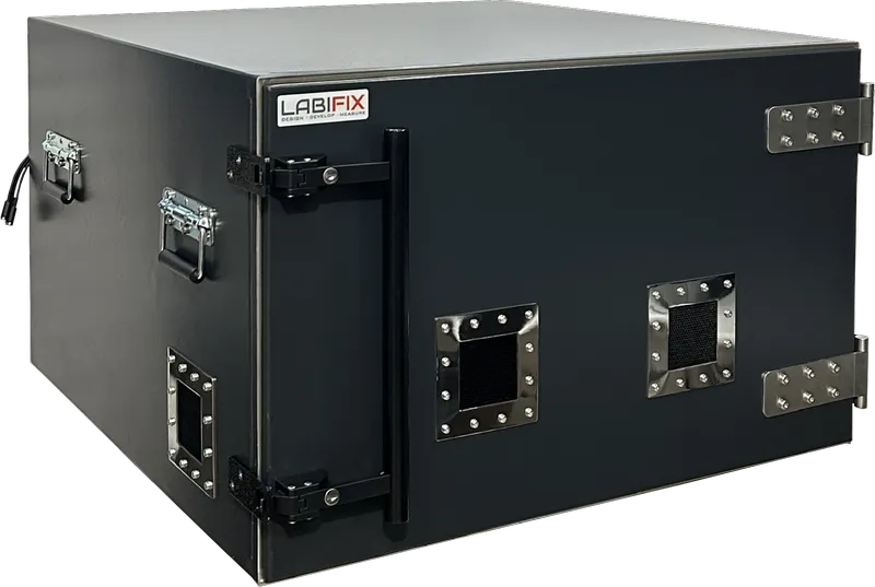 LBX6600 RF SHEILDED TEST ENCLOSURE - LabiFix RF Shield Box, front view