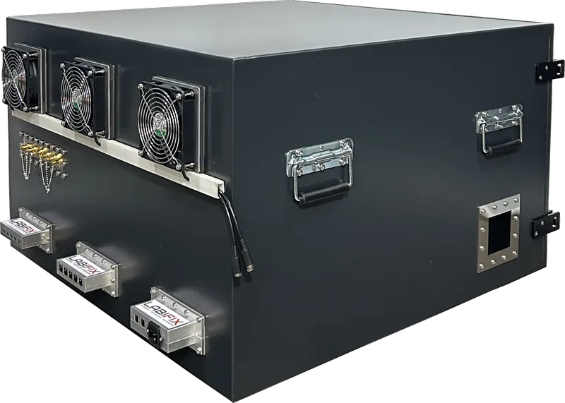 LBX6600 RF SHEILDED TEST ENCLOSURE - LabiFix RF Shield Box, rear view