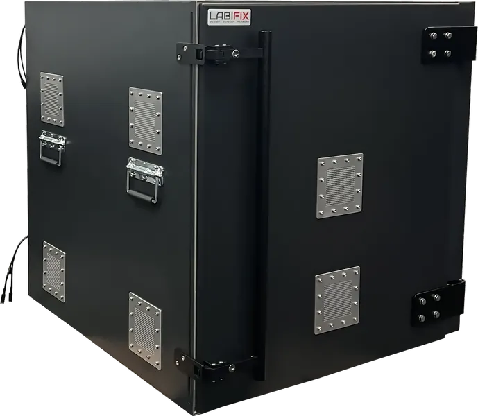 LBX6800 RF SHIELDED TEST ENCLOSURE - LabiFix RF Shield Box, front view