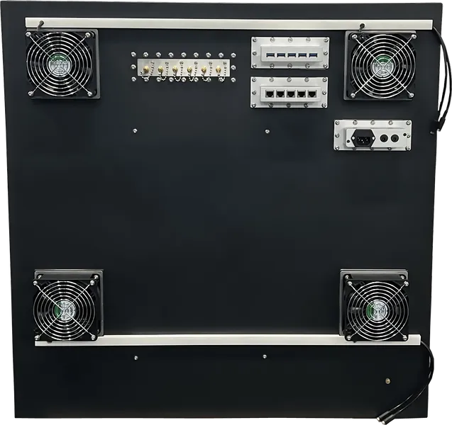LBX6800 RF SHIELDED TEST ENCLOSURE - LabiFix RF Shield Box, rear view
