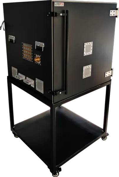 LBX7050 RF SHIELDED TEST ENCLOSURE, IDEAL FOR LARGE DUT TESTING - LabiFix RF Shield Box, front view