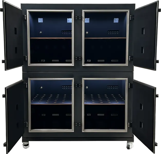 LBX7400 RF SHIELDED TEST ENCLOSURE - LabiFix RF Shield Box, rear view