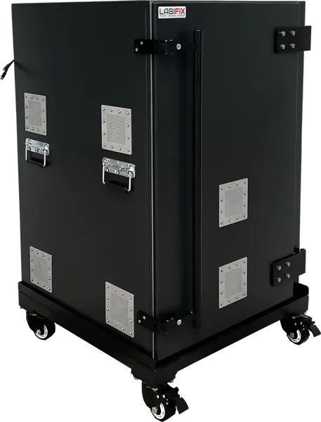 LBX7500 PORTABLE RF ANECHOIC BOX - LabiFix RF Shield Box, front view