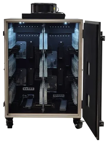 LBX7530 MOBILE PHONE TESTING RF SHIELDED BOX - LabiFix RF Shield Box, rear view