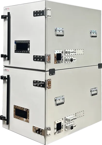 LBX7560 5G MMWAVE SHIELDED ENCLOSURE - LabiFix RF Shield Box, front view