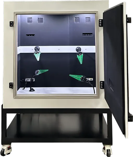 LBX7650 RF ELECTRONICS, EMC AND R&D SHIELDED ENCLOSURE - LabiFix RF Shield Box, rear view