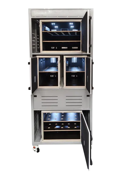 LBX8120 EMI PRE-COMPLIANCE CHAMBER - LabiFix RF Shield Box, rear view