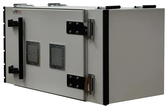 LBX8170 ANECHOIC TEST BOX - LabiFix RF Shield Box, front view