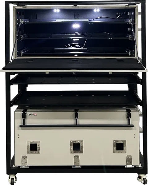 LBX8250 LTE / 4G LEGACY REGRESSION TESTING - LabiFix RF Shield Box, rear view