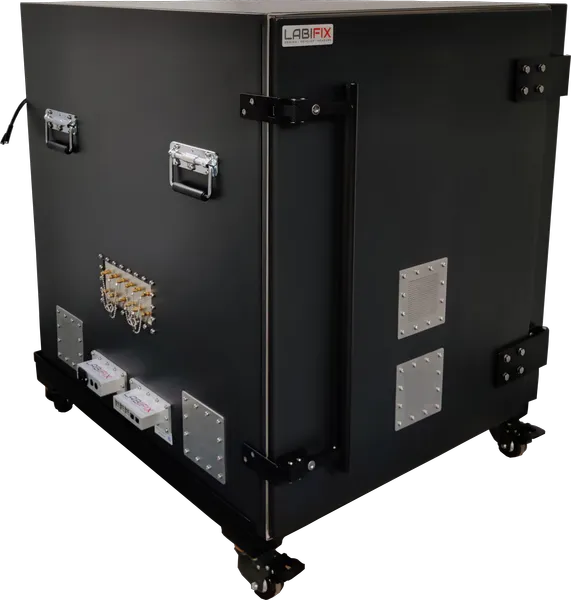 LBX9100 RF SHIELDED ENCLOSURE - LabiFix RF Shield Box, front view