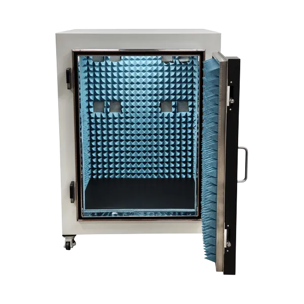 LBX9150 PORTABLE ANECHOIC CHAMBER - LabiFix RF Shield Box, rear view