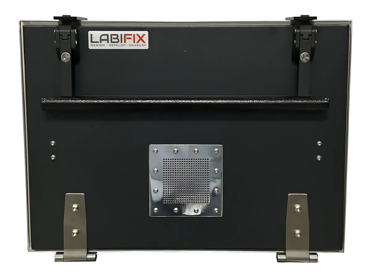 LBX3200 SWING-DOWN FRONT DOOR LOADING RF SHIELDED CHAMBER LabiFix RF Shield Box - View 5 of 6