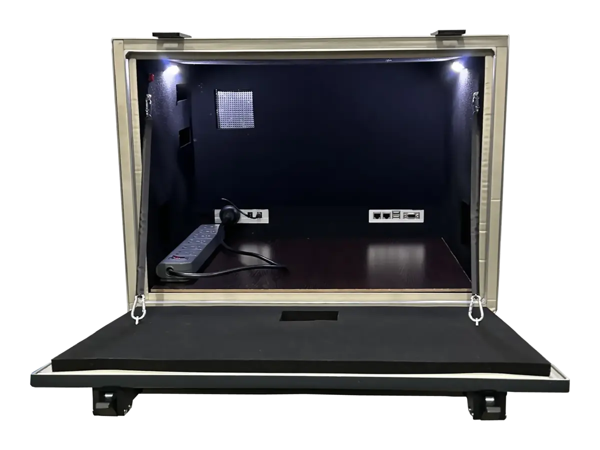 LBX3200 SWING-DOWN FRONT DOOR LOADING RF SHIELDED CHAMBER LabiFix RF Shield Box - View 3 of 6