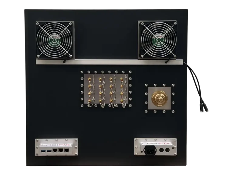 Benchtop RF Shielded Enclosure Rear View - LabiFix