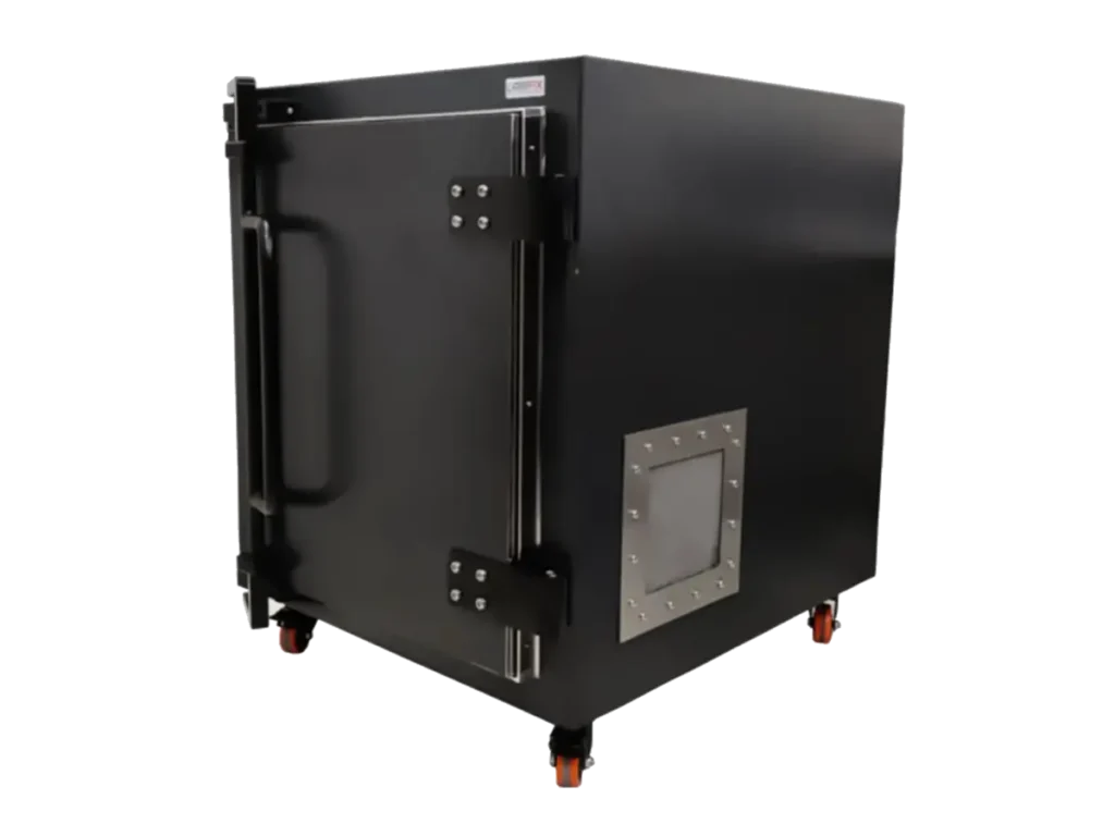 LBX9000 MIMO, 4G, 5G, THROUGHPUT, IOT &amp; WIRELESS DEVICE TEST ENCLOSURE LabiFix RF Shield Box - Vista 8 di 8