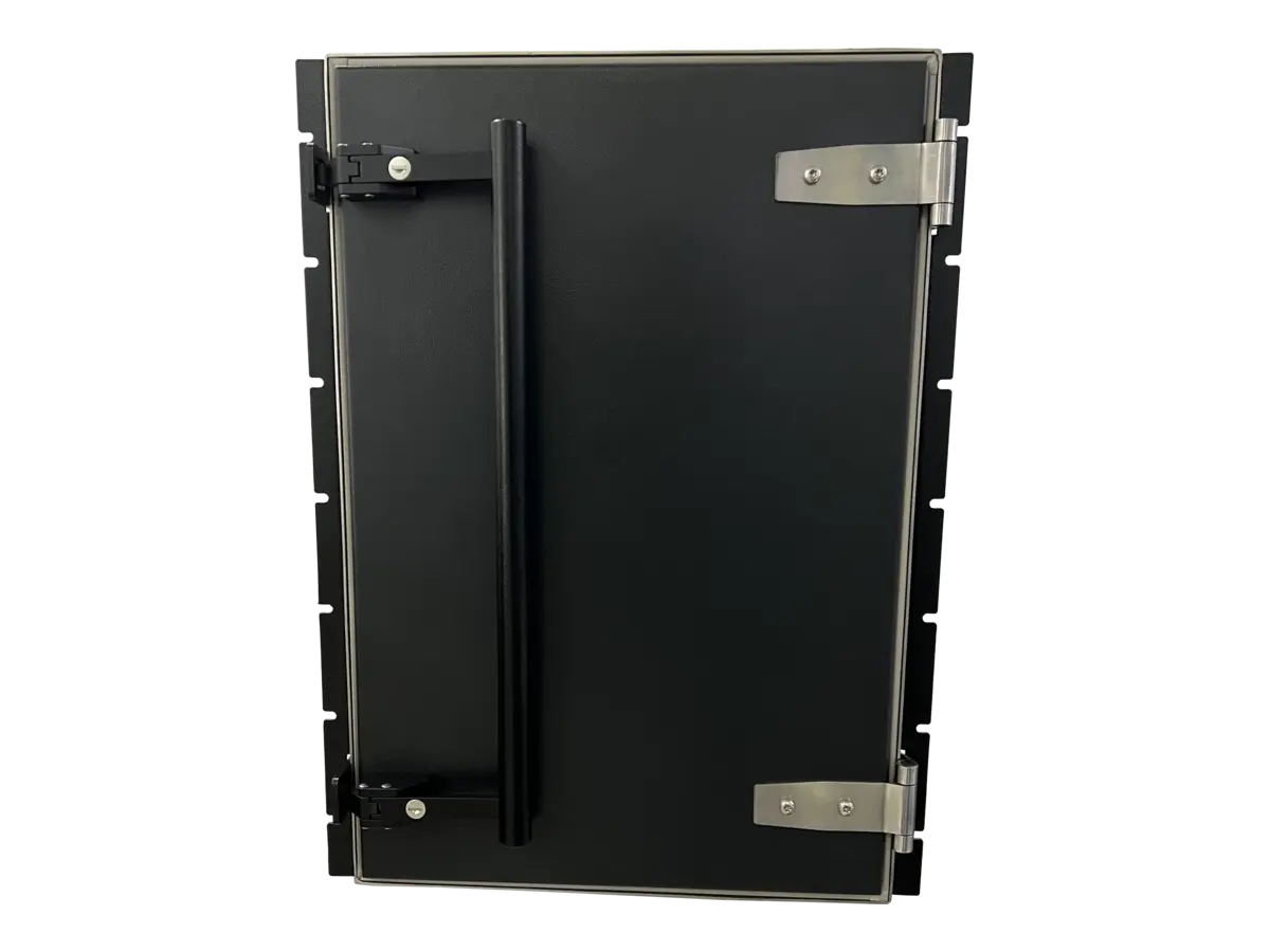 front view of LBX4050 rackmount emi shielding box for compliance validation