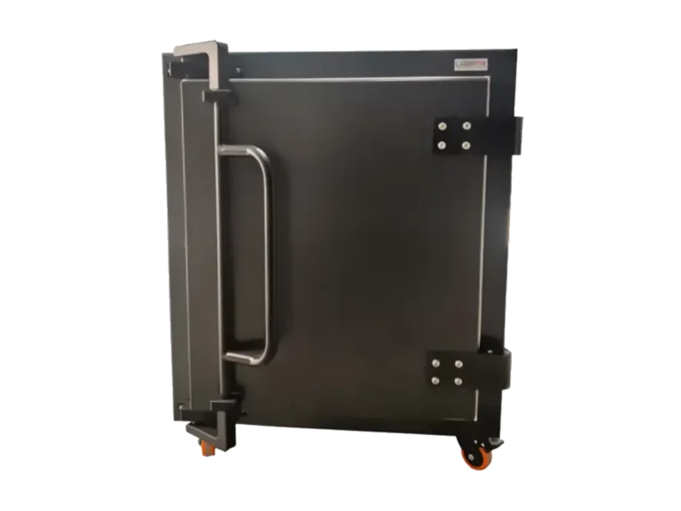 front view of LBX9000 standalone RF test chamber for 6G infrastructure and telecom equipment certification